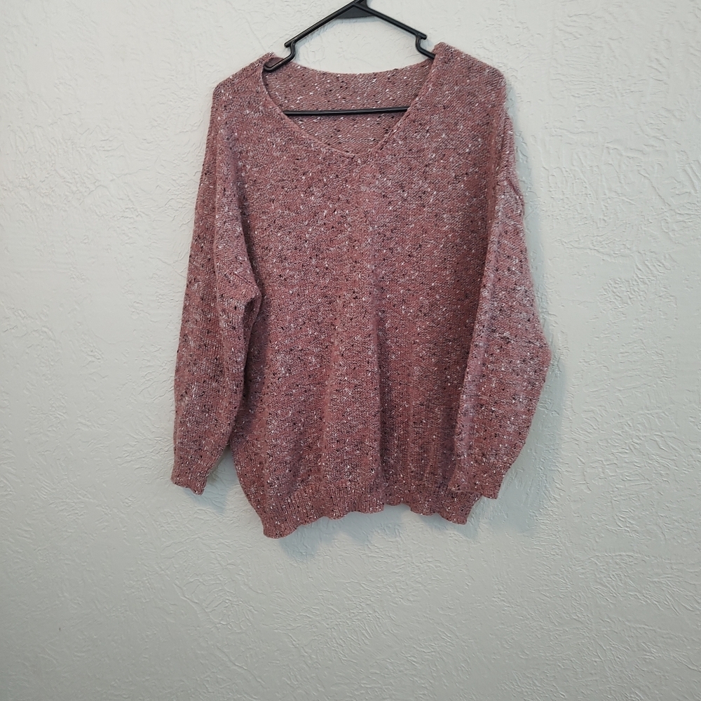 Pink sweater